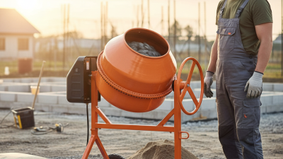 How to Choose the Best Small Cement Mixer for Concrete?