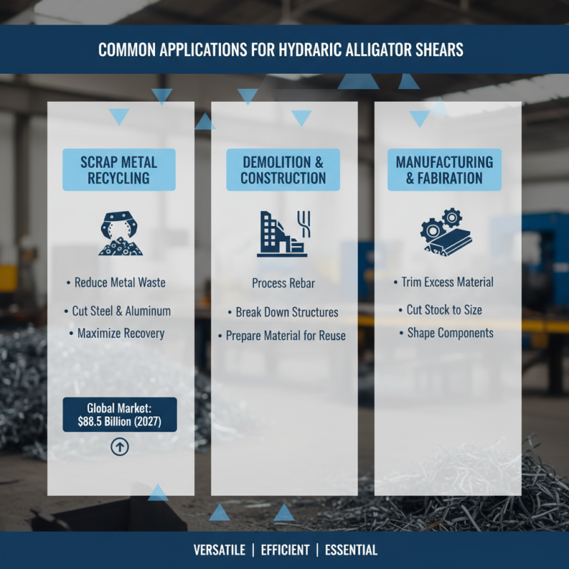 Top Hydraulic Alligator Shear Features Benefits and Applications?