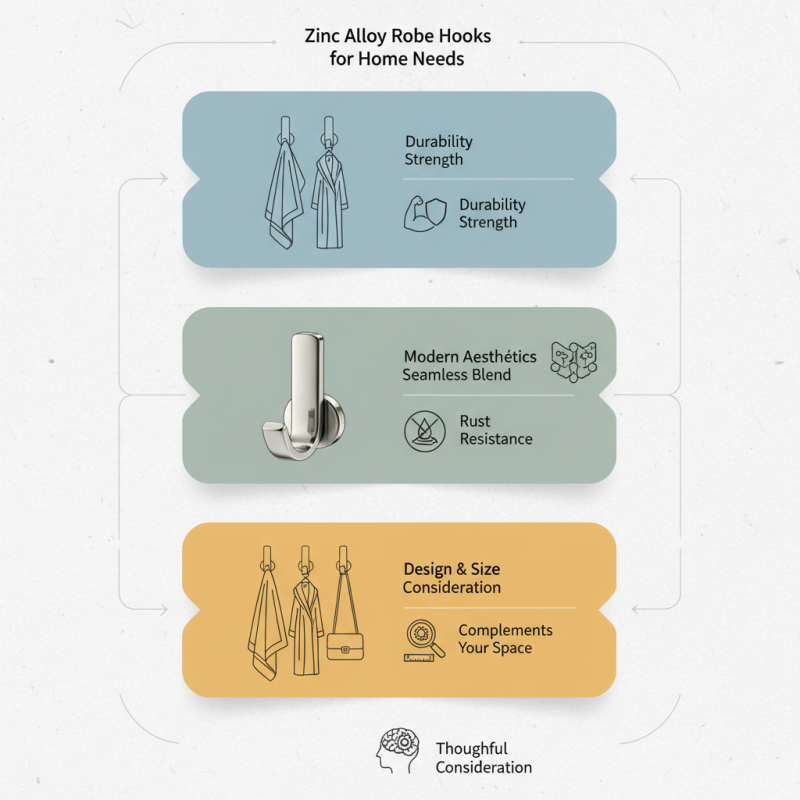 Why Choose Zinc Alloy Robe Hooks for Your Home Needs?