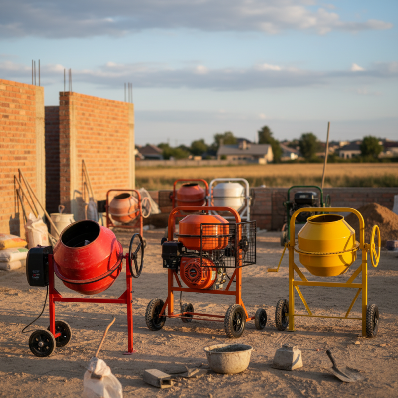 How to Choose the Best Small Cement Mixer for Concrete?