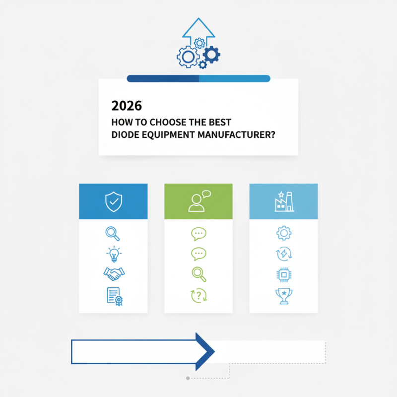 2026 How to Choose the Best Diode Equipment Manufacturer?