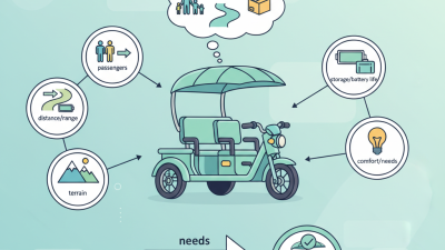 How to Choose the Best Electric Passenger Tricycle for Your Needs?