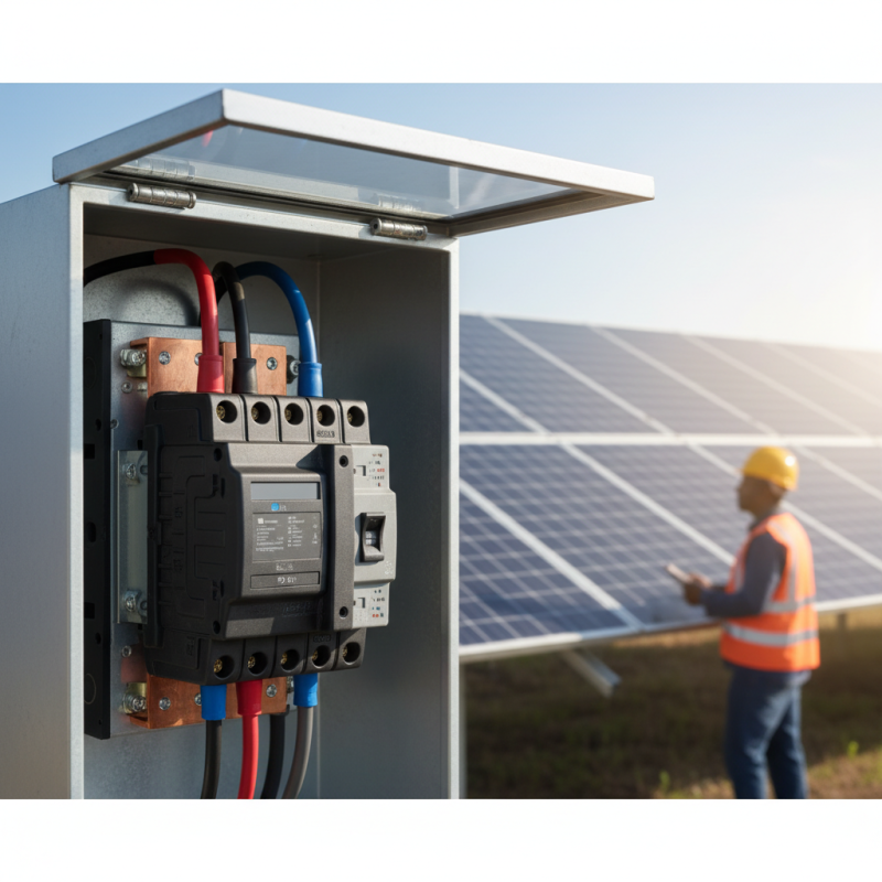 How to Choose the Right China Solar System 800v MCCB?