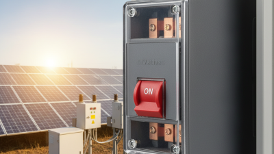 How to Choose the Best China Solar System 800v MCCB?