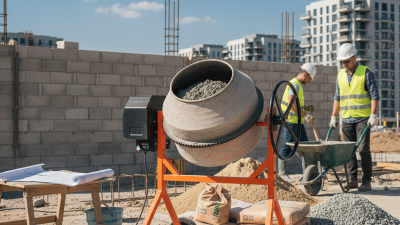 2026 Top Small Cement Mixer Concrete for Your Construction Needs?