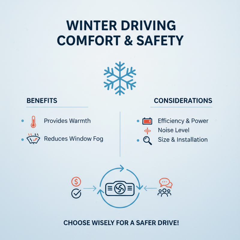 Best Car Heater Fan Options for Efficient Winter Driving?