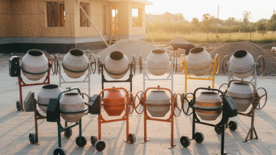 Top 10 Small Cement Mixer Concrete Options for Your Projects?