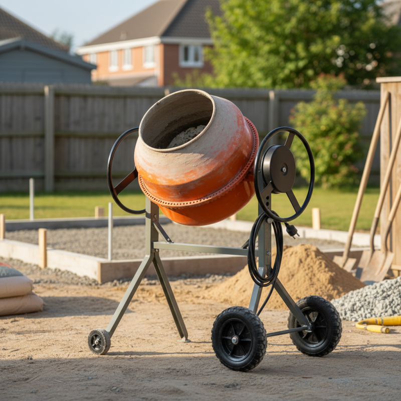 How to Choose the Best Small Cement Mixer for Your Concrete Needs?