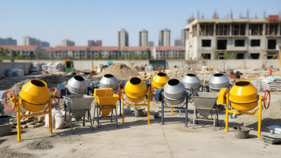 Top 10 Small Cement Mixer Concrete Options for Global Buyers
