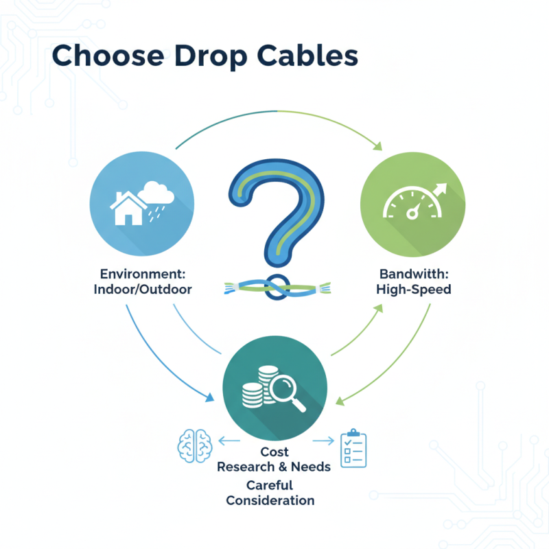How to Choose the Right Drop Cable for Your Needs?