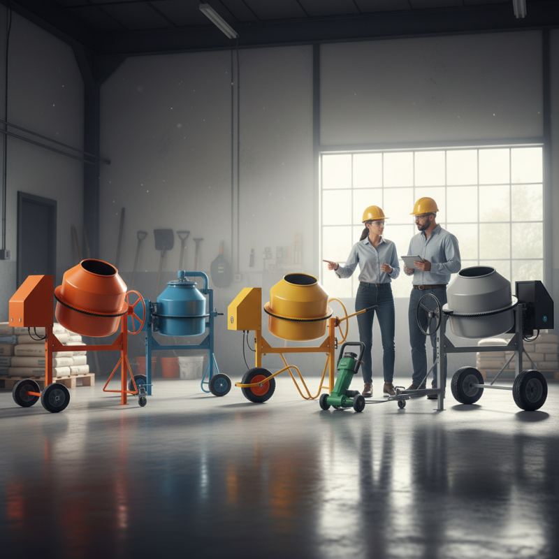 Top Small Cement Mixer Concrete Options for Efficient Mixing?