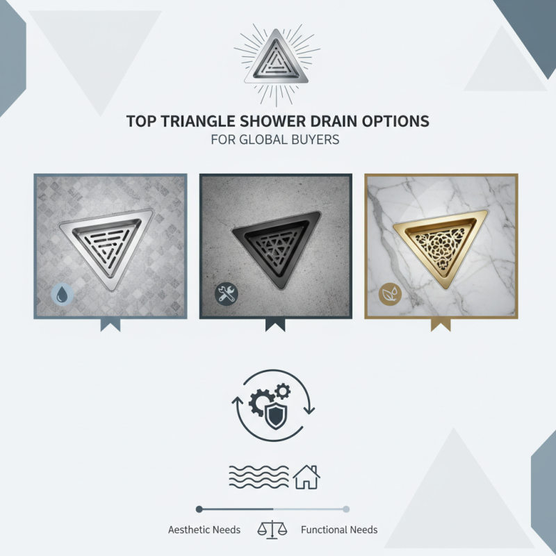 Top Triangle Shower Drain Options for Global Buyers?