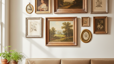How to Choose and Style Antique Frame Pictures for Your Home Decor?