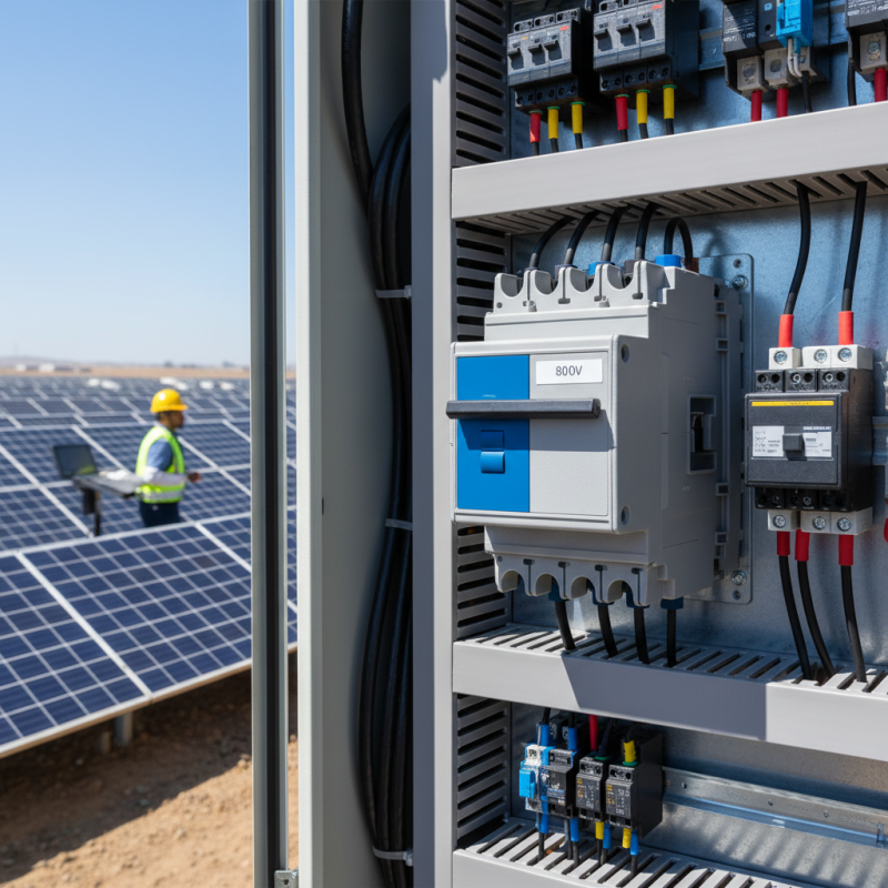 Why Choose China Solar System 800v MCCB for Your Projects?