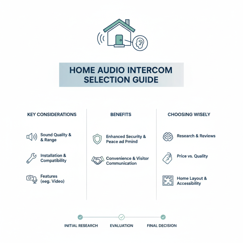 How to Choose the Best Audio Door Intercom for Your Home?