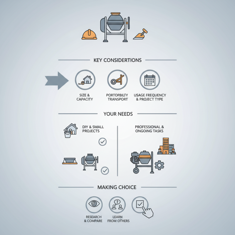 Small Cement Mixer Concrete Buying Guide for Global Buyers?
