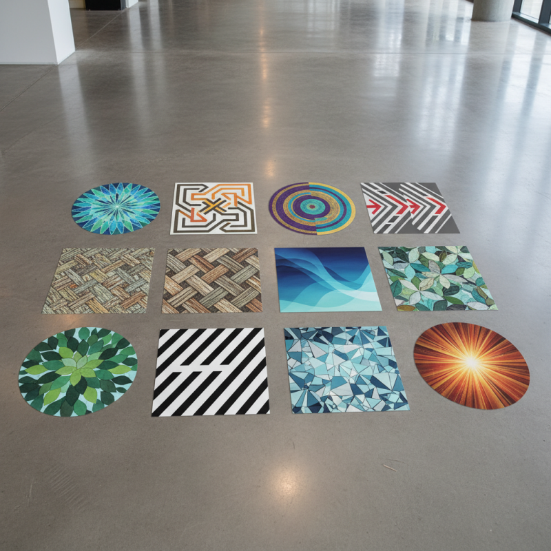Top 10 PVC Floor Sticker Designs for Your Business Needs?