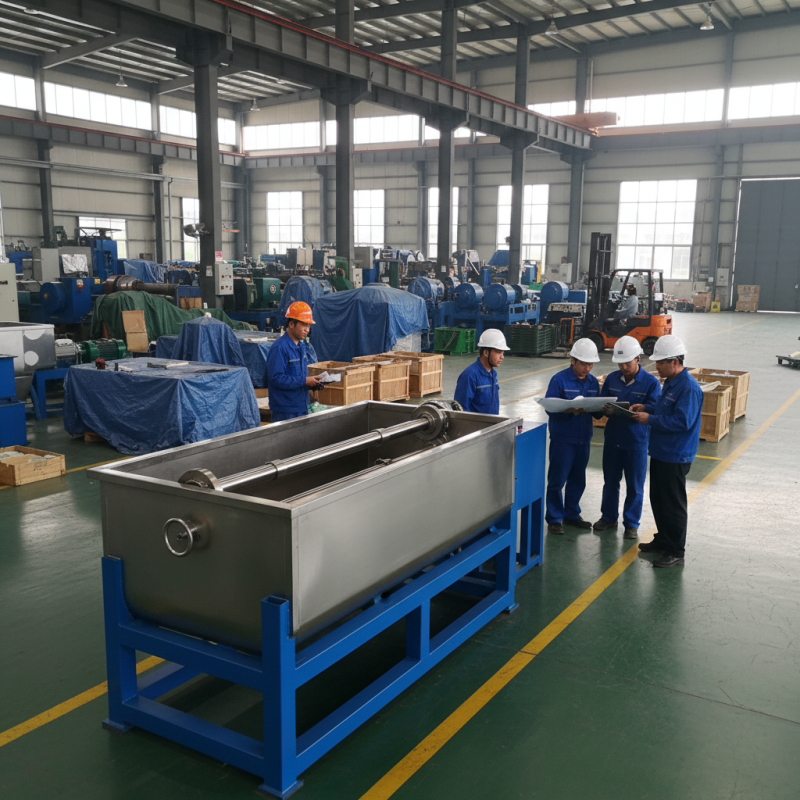 Top Tips for Sourcing Double Shaft Mixers from China