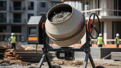 2026 Best Small Cement Mixer Concrete for Efficient Building Solutions?