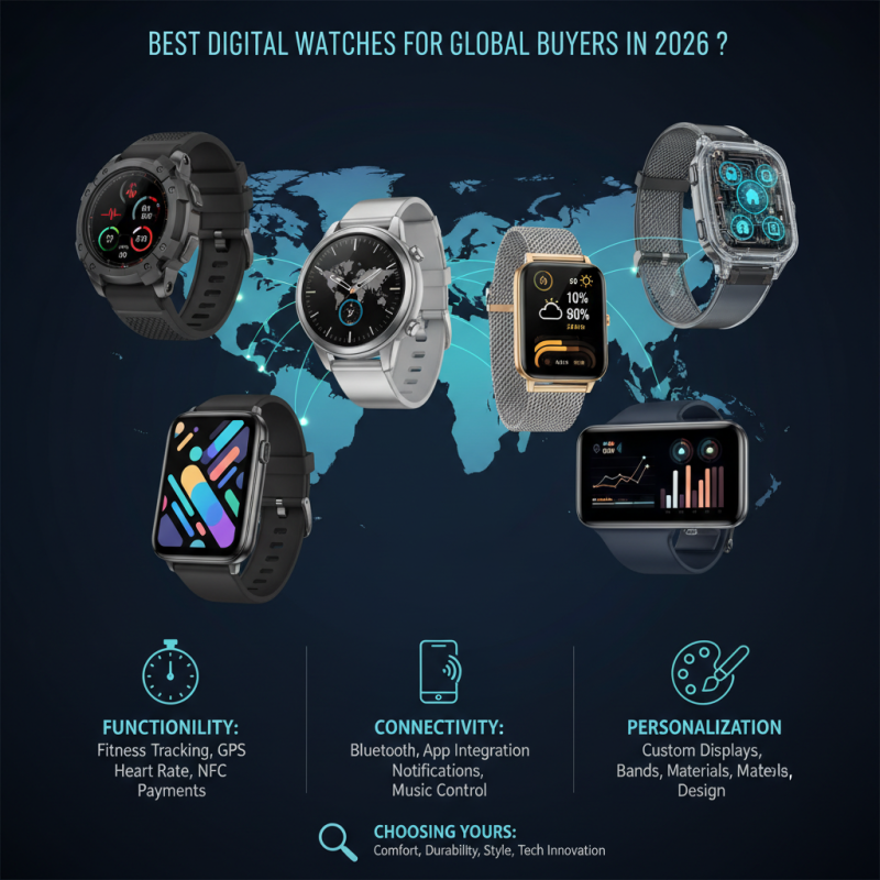 Best Digital Watches for Global Buyers in 2026?