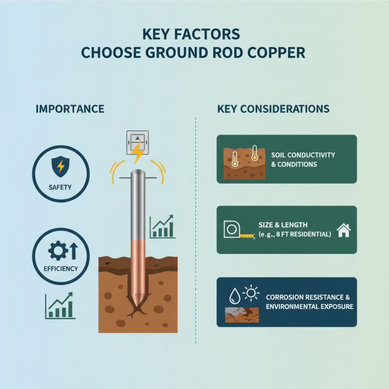 How to Choose the Right Ground Rod Copper for Your Needs?