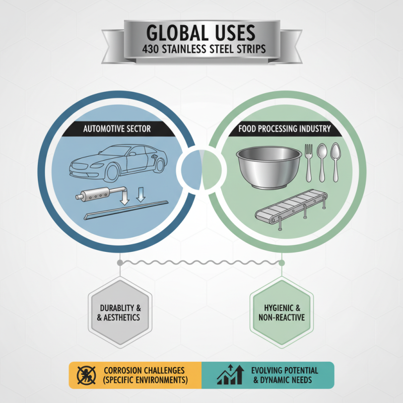 Top Uses of 430 Stainless Steel Strips in Global Markets?