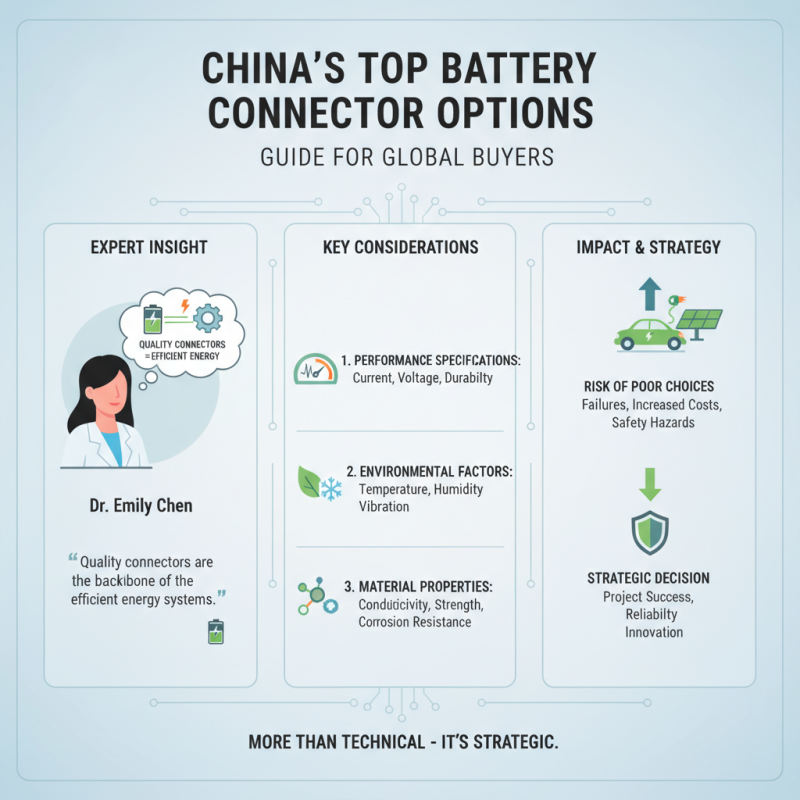 Top China Best Battery Connector Options for Global Buyers?