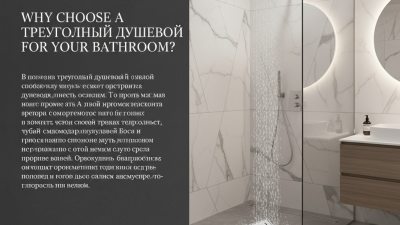 Why Choose a Треугольный Душевой Трап for Your Bathroom?