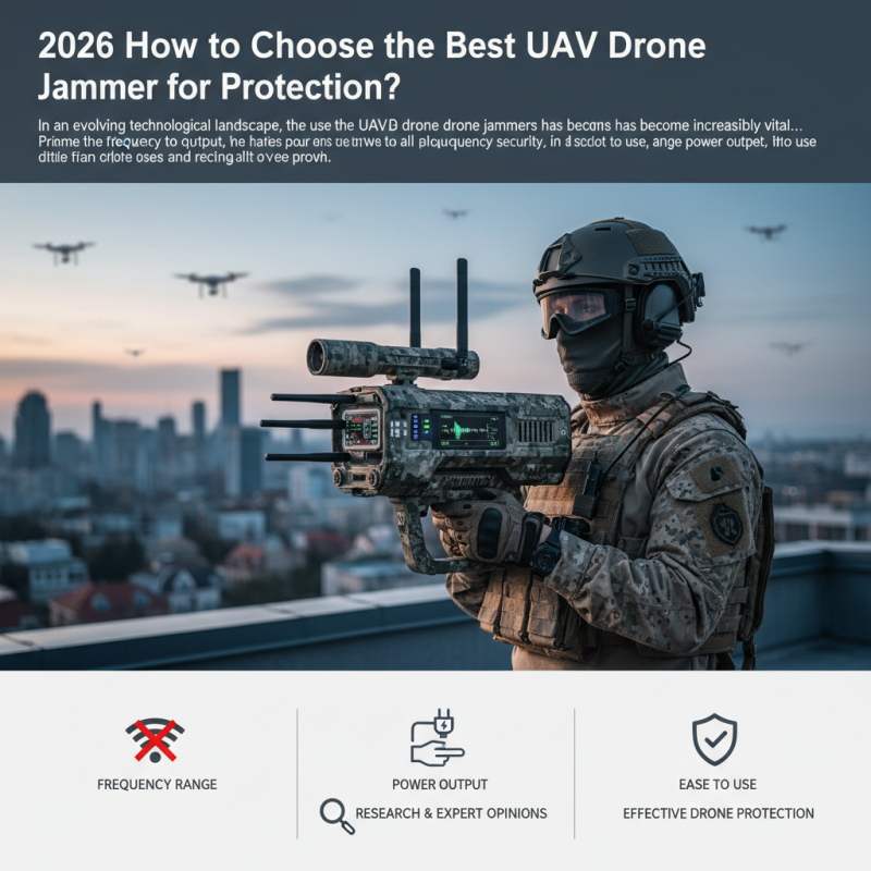 2026 How to Choose the Best UAV Drone Jammer for Protection?