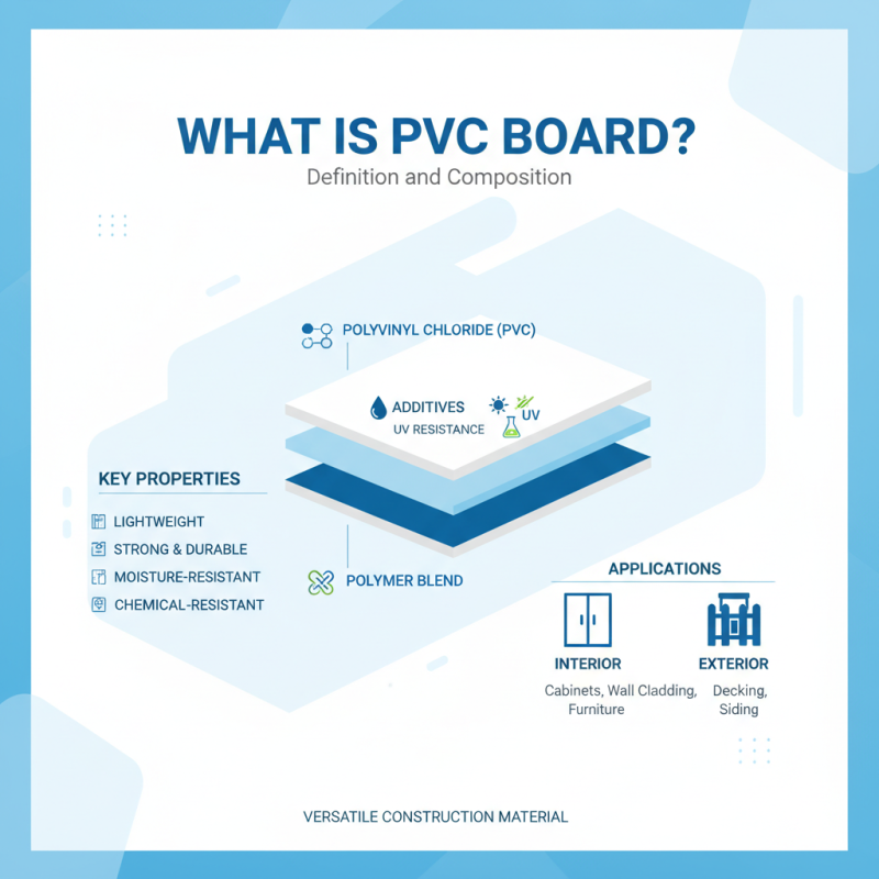 What is a PVC Board and How is it Used in Construction?