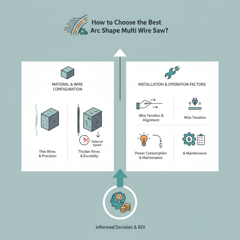 How to Choose the Best Arc Shape Multi Wire Saw?