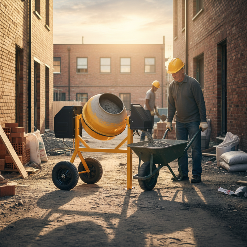 What is a Small Cement Mixer for Concrete Use?