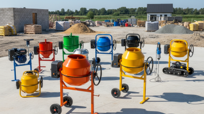Top 10 Small Cement Mixer Concrete Options for Your Projects?