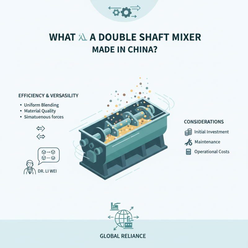 What is a Double Shaft Mixer Made in China?