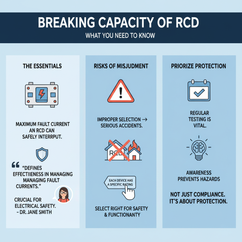 Breaking Capacity Of Rcd What You Need To Know