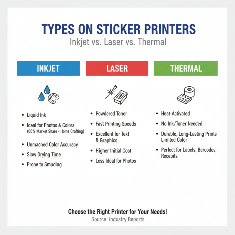 Best Sticker Printer Options for 2026 What to Look For?