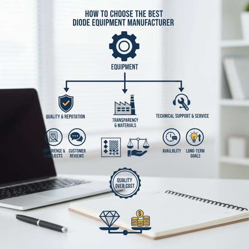 How to Choose the Best Diode Equipment Manufacturer?