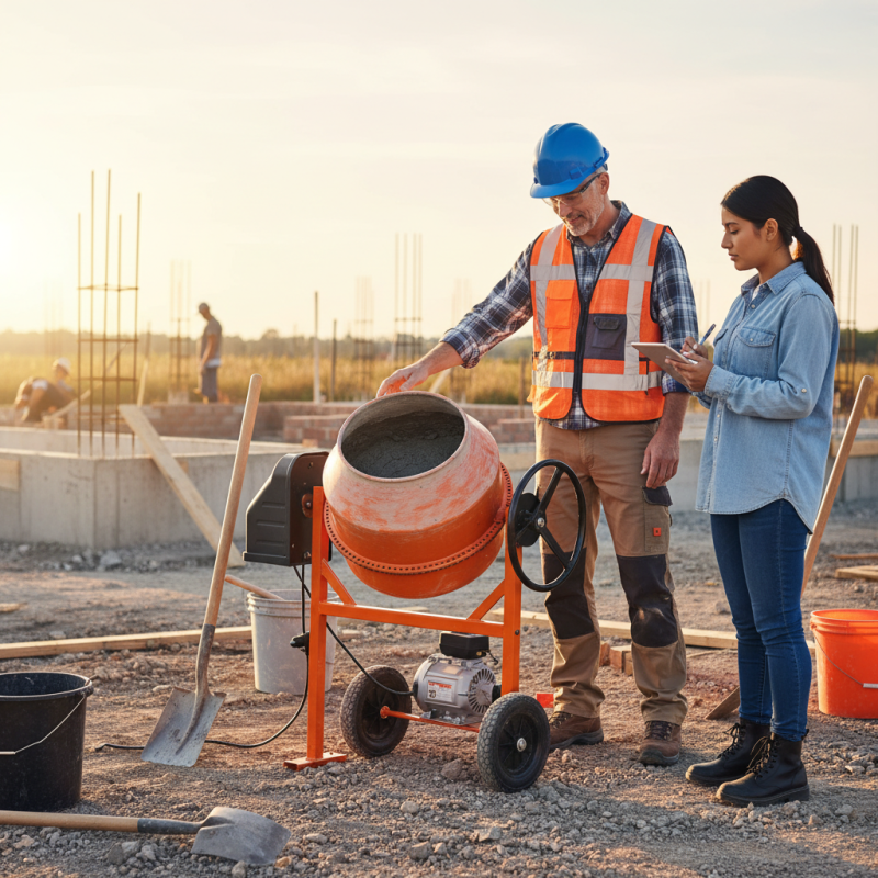 How to Choose the Best Small Cement Mixer for Concrete?