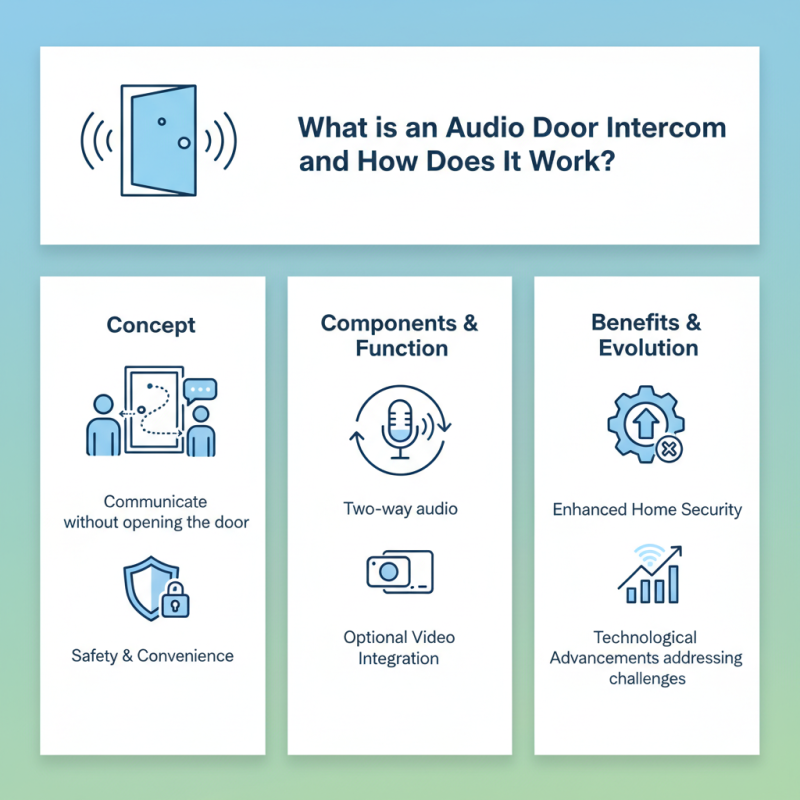 What is an Audio Door Intercom and How Does It Work?