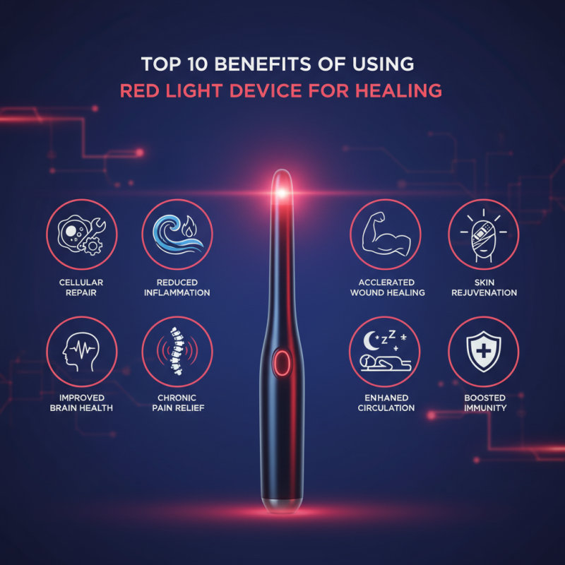 Top 10 Benefits of Using Red Light Device for Healing?