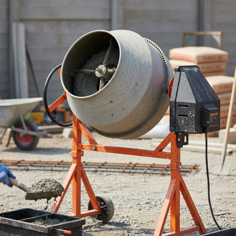 How to Choose the Best Small Cement Mixer for Concrete?