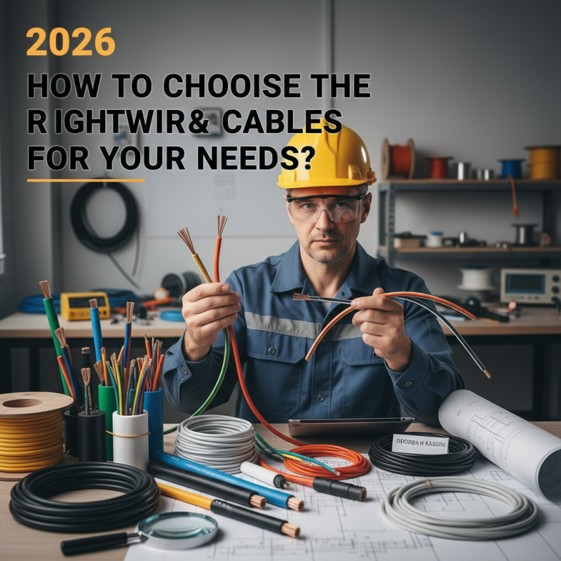 2026 How to Choose the Right Wires and Cables for Your Needs?