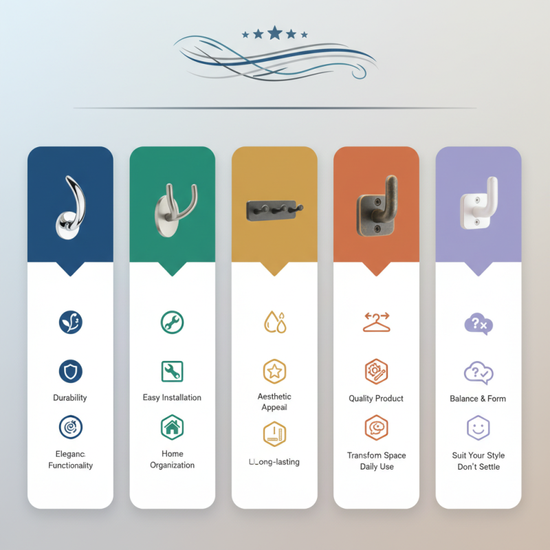 Top 5 Zinc Alloy Robe Hooks You Need to Buy Now?