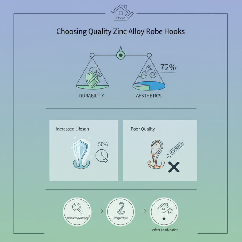 How to Choose Quality Zinc Alloy Robe Hooks for Your Home?