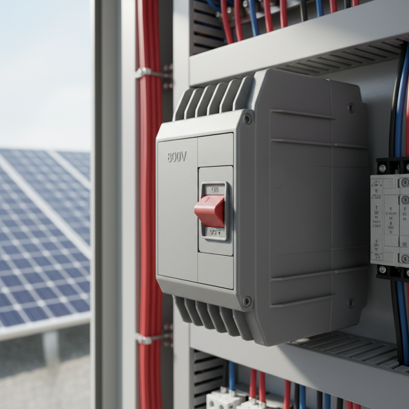 Top 10 Benefits of China Solar System 800V MCCB for Buyers?