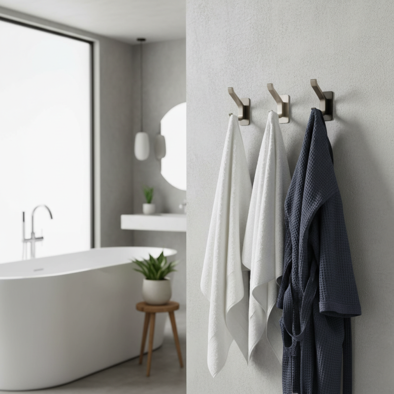 Why Choose Zinc Alloy Robe Hooks for Your Home Décor?