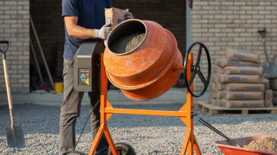 How to Choose the Best Small Cement Mixer for Your Needs?