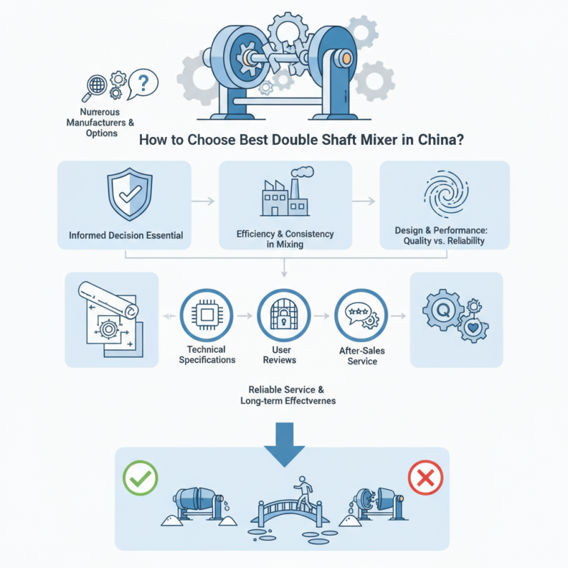 How to Choose the Best Double Shaft Mixer in China?
