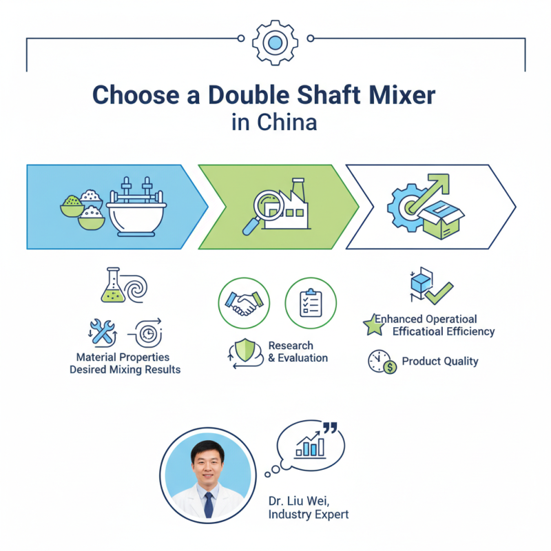 How to Choose the Best Double Shaft Mixer in China?