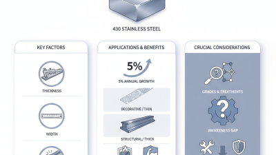 How to Choose the Best 430 Stainless Steel Strips for Your Needs?